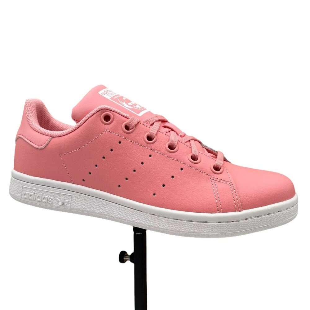 Adidas Stan Smith Youth Girls‎ Sneakers Size 5 GloPink Low Top Athletic Shoes